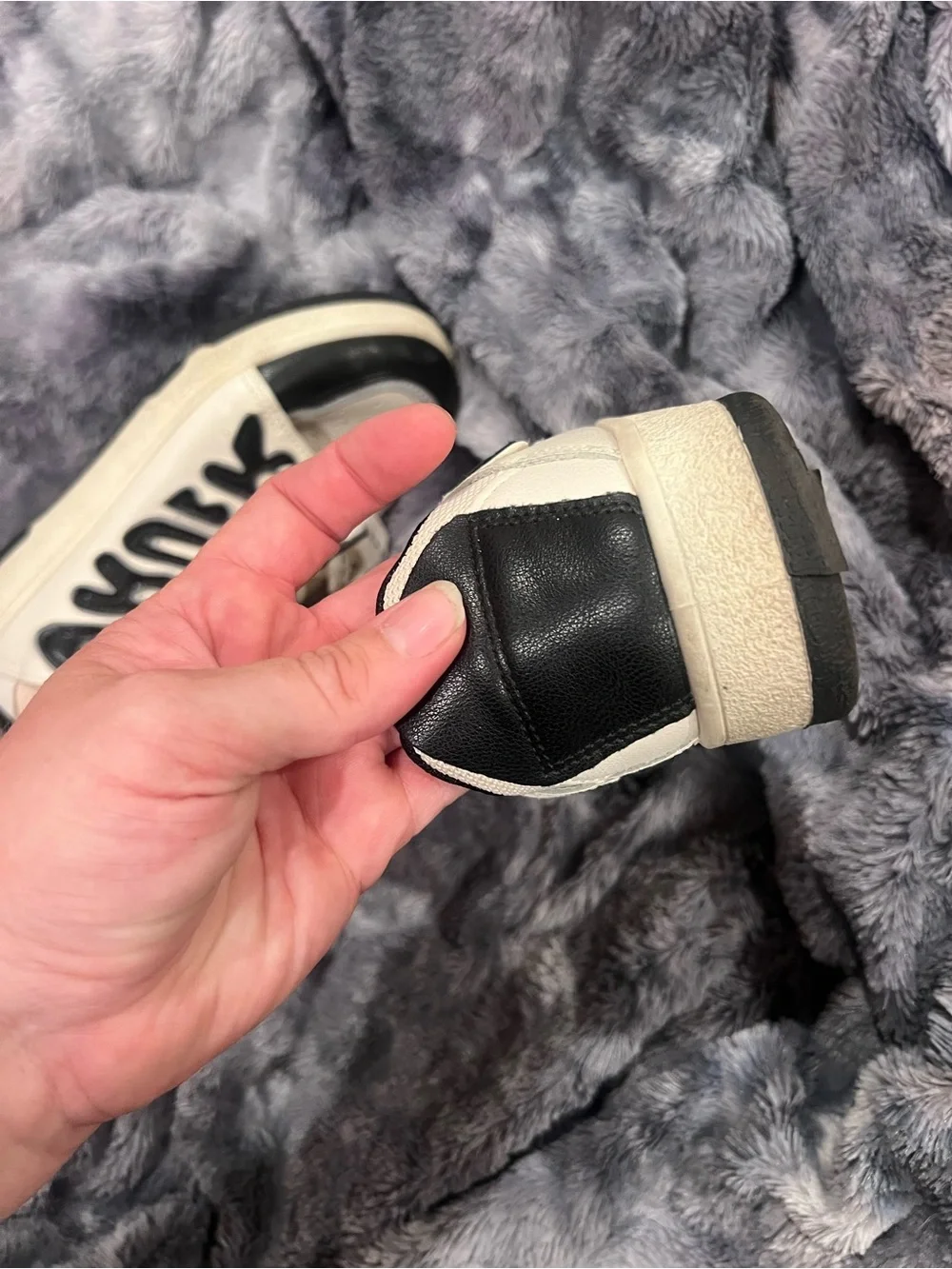Women's Black & White Low-Top Sneakers - Stylish Casual Shoes